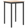 Stół barowy Naturalny 70 x 70 x 105 cm Lite drewno sosnowe