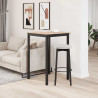 Stół barowy Naturalny 70 x 70 x 105 cm Lite drewno sosnowe