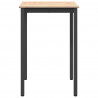Stół barowy Naturalny 70 x 70 x 105 cm Lite drewno sosnowe