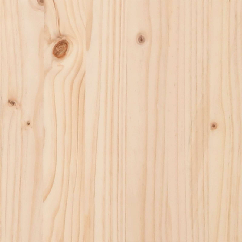 Stół barowy Naturalny 70 x 70 x 105 cm Lite drewno sosnowe