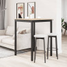 Stół barowy Naturalny 80 x 80 x 105 cm Lite drewno sosnowe