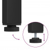 Stół barowy Naturalny 80 x 80 x 105 cm Lite drewno sosnowe