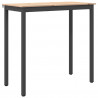 Stół barowy Naturalny 110 x 55 x 105 cm Lite drewno sosnowe