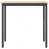 Stół barowy Naturalny 110 x 55 x 105 cm Lite drewno sosnowe