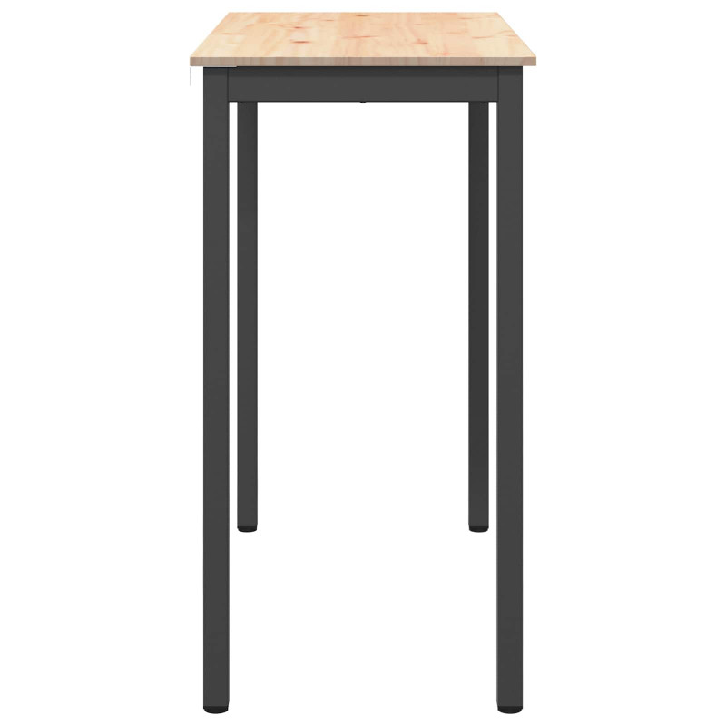 Stół barowy Naturalny 110 x 55 x 105 cm Lite drewno sosnowe
