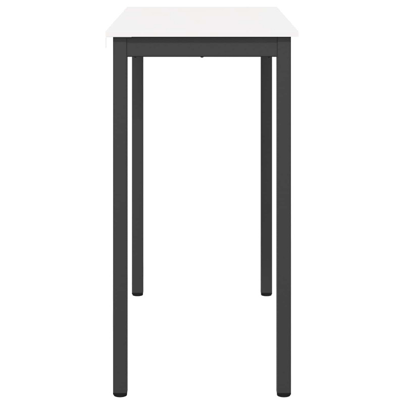 Stół barowy Biały 110 x 55 x 105 cm Lite drewno sosnowe