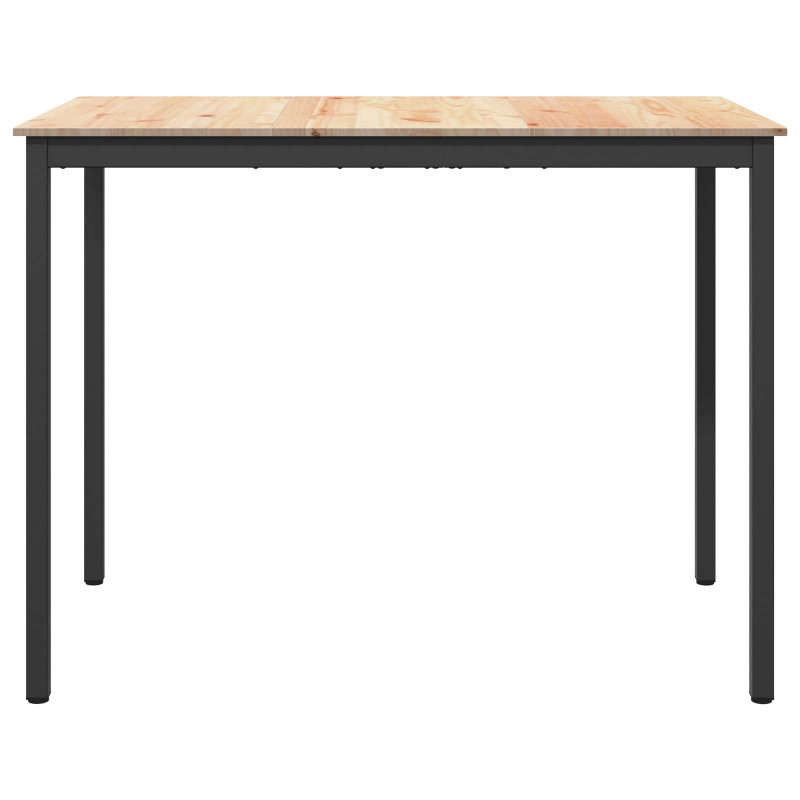 Stół barowy Naturalny 140 x 80 x 105 cm Lite drewno sosnowe