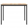 Stół barowy Naturalny 140 x 80 x 105 cm Lite drewno sosnowe