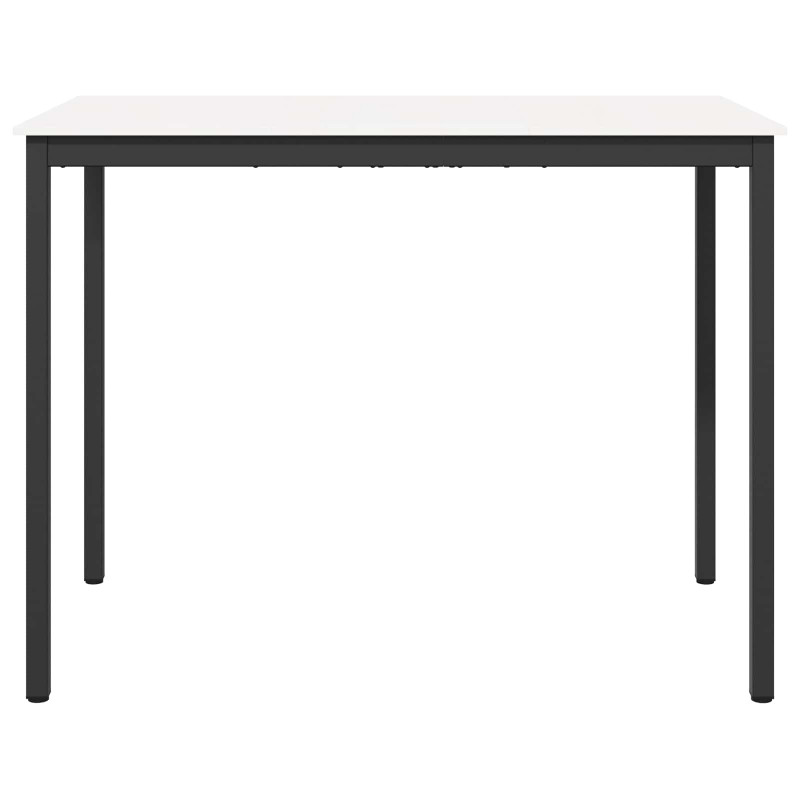 Stół barowy Biały 140 x 80 x 105 cm Lite drewno sosnowe