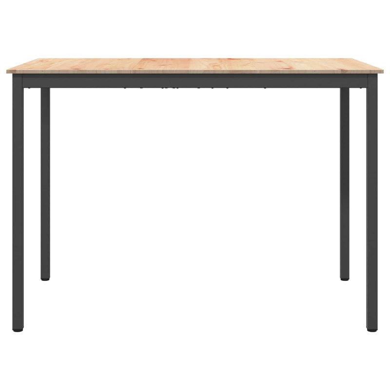 Stół barowy Naturalny 150 x 80 x 105 cm Lite drewno sosnowe