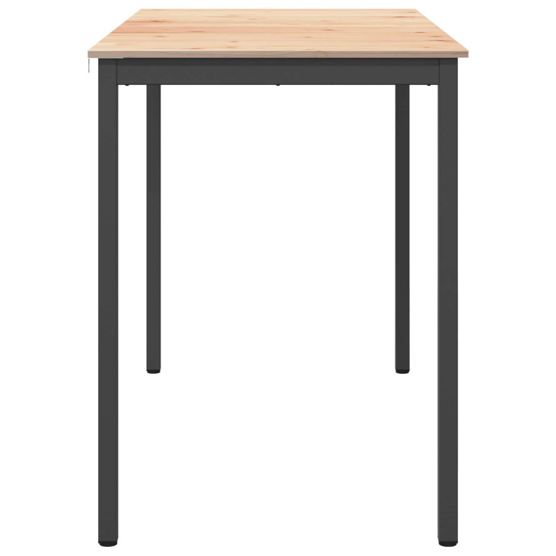 Stół barowy Naturalny 150 x 80 x 105 cm Lite drewno sosnowe