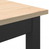 Stół barowy Naturalny 150 x 80 x 105 cm Lite drewno sosnowe
