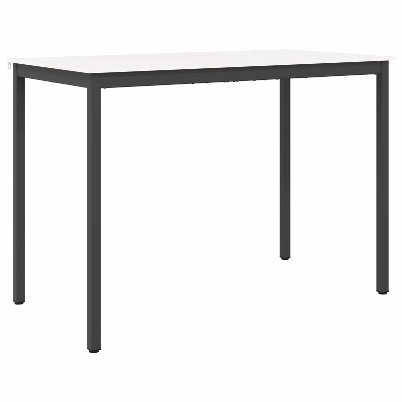 Stół barowy Biały 150 x 80 x 105 cm Lite drewno sosnowe