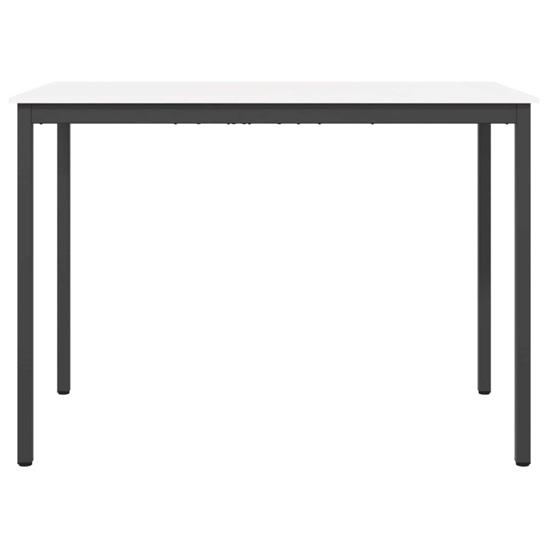 Stół barowy Biały 150 x 80 x 105 cm Lite drewno sosnowe