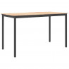 Stół barowy Naturalny 180 x 90 x 105 cm Lite drewno sosnowe