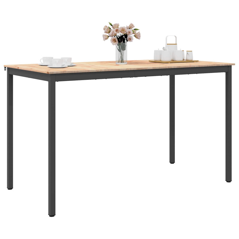 Stół barowy Naturalny 180 x 90 x 105 cm Lite drewno sosnowe