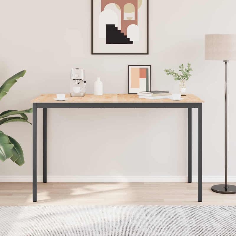 Stół barowy Naturalny 180 x 90 x 105 cm Lite drewno sosnowe