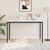 Stół barowy Biały 180 x 90 x 105 cm Lite drewno sosnowe