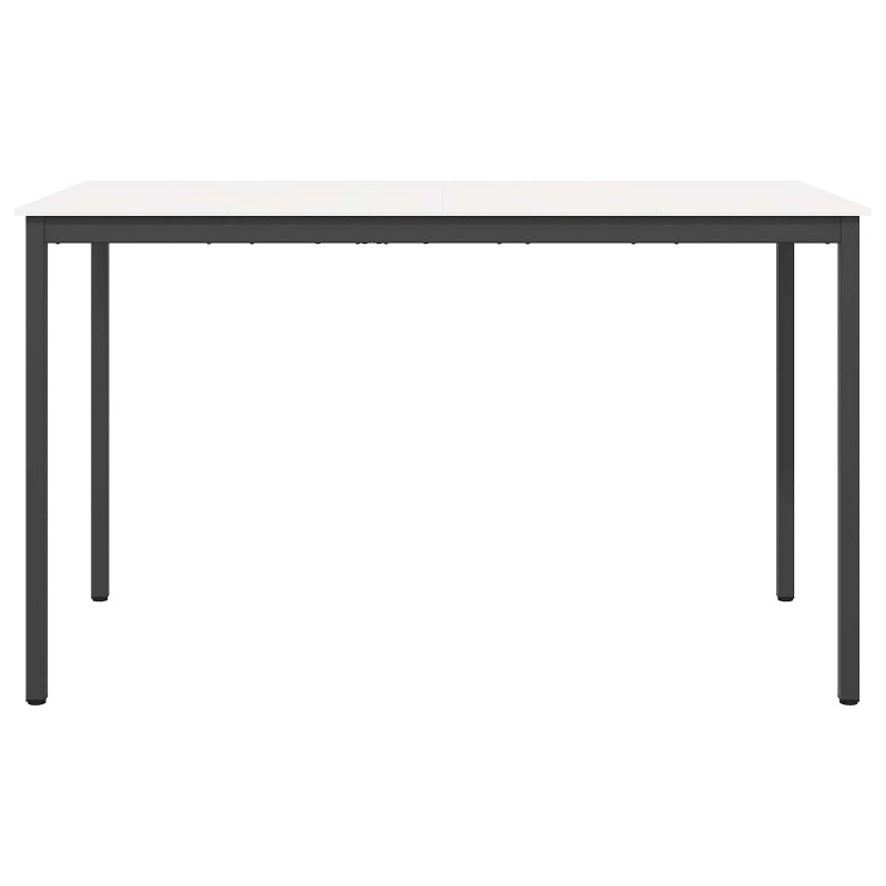 Stół barowy Biały 180 x 90 x 105 cm Lite drewno sosnowe