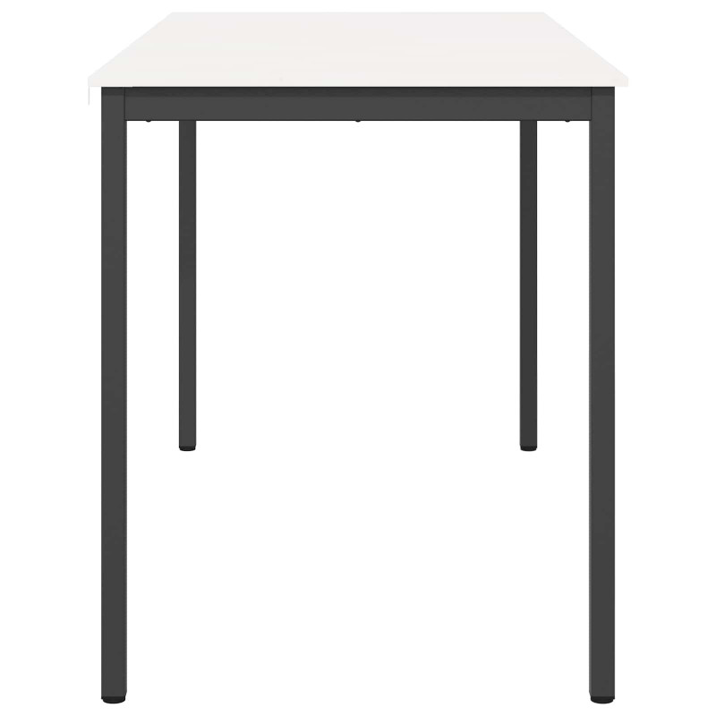 Stół barowy Biały 180 x 90 x 105 cm Lite drewno sosnowe