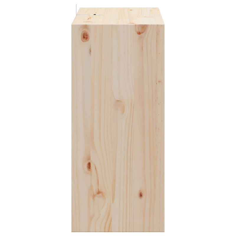 Regał na wino 2 pcs Naturalny 56 x 25 x 56 cm