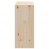 Regał na wino 2 pcs Naturalny 56 x 25 x 56 cm