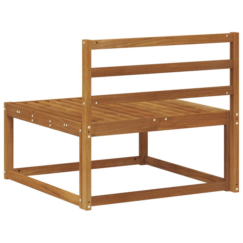 Środkowa sofa ogrodowa Lite Drewno Akacji Naturalny