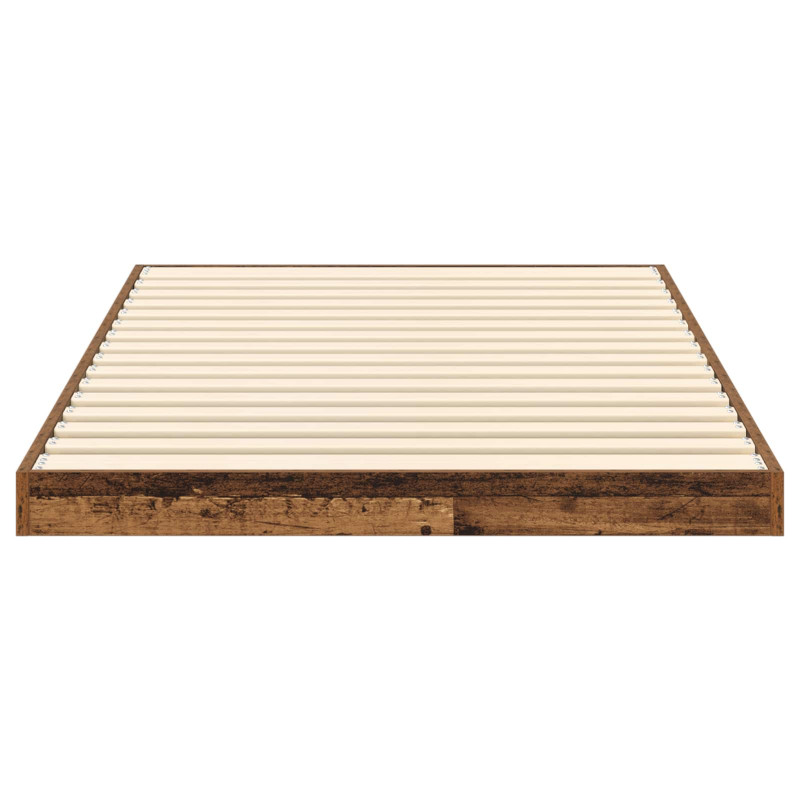 Stelaż łóżkowy Stare drewno 90 x 190 cm Materiał drewnopochodny