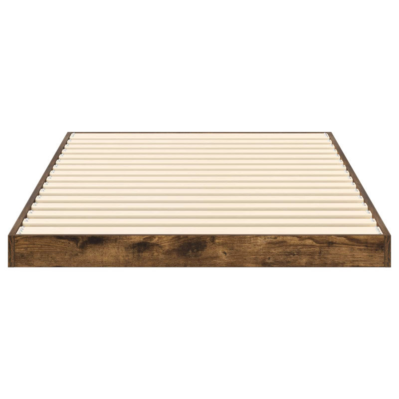 Stelaż łóżkowy Dąb wędzony 80 x 200 cm Materiał drewnopochodny
