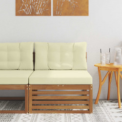 Sofa środkowa na zewnątrz Lite Drewno Akacji Naturalny