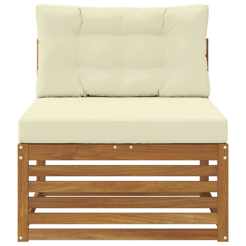 Sofa środkowa na zewnątrz Lite Drewno Akacji Naturalny
