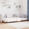 Stelaż łóżkowy Stare drewno 80 x 200 cm Materiał drewnopochodny