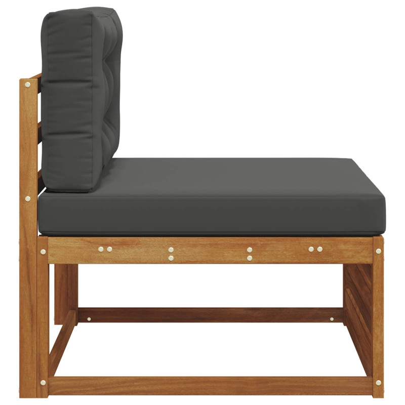 Sofa środkowa na zewnątrz Lite Drewno Akacji Naturalny