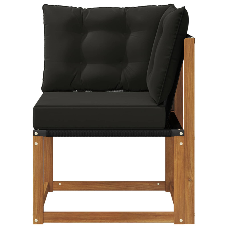 Sofa narożna na zewnątrz