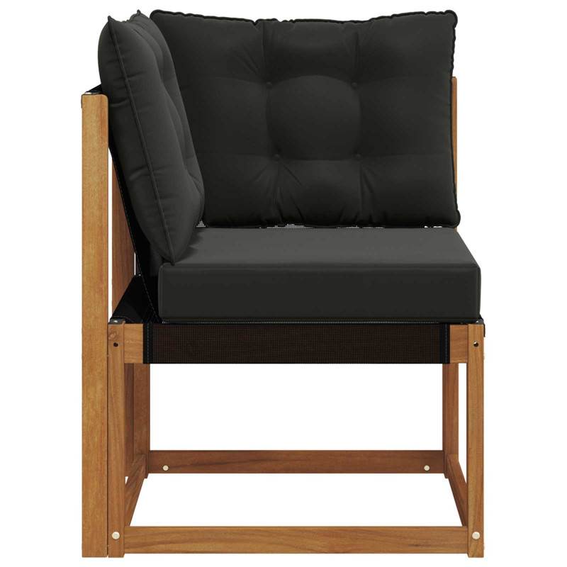 Sofa narożna na zewnątrz