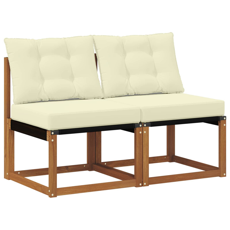 2 Sztuka Sofa środkowa na zewnątrz