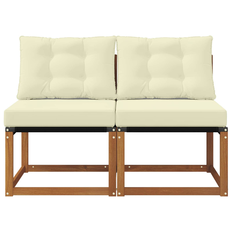 2 Sztuka Sofa środkowa na zewnątrz