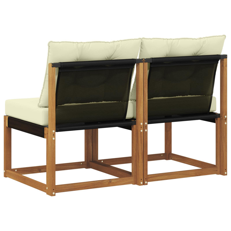 2 Sztuka Sofa środkowa na zewnątrz