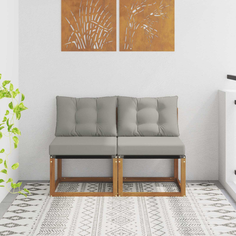 2 Sztuka Sofa środkowa na zewnątrz