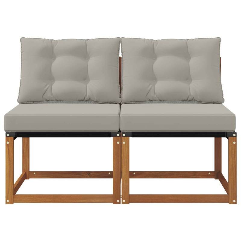 2 Sztuka Sofa środkowa na zewnątrz