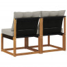 2 Sztuka Sofa środkowa na zewnątrz