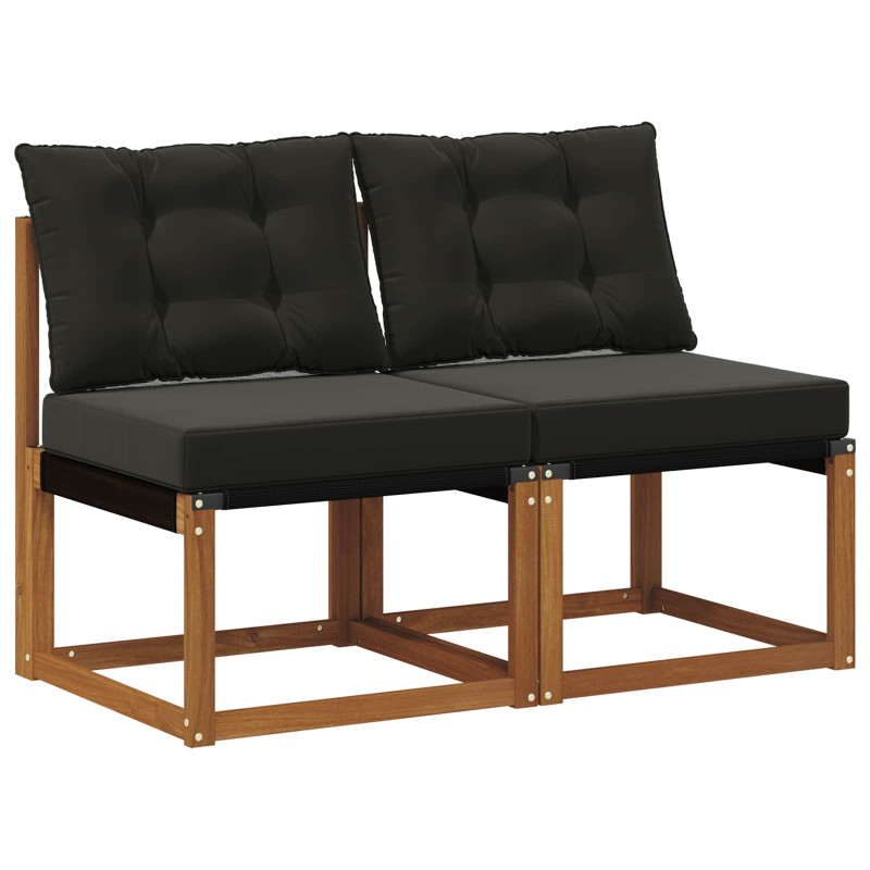 2 Sztuka Sofa środkowa na zewnątrz