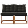 2 Sztuka Sofa środkowa na zewnątrz