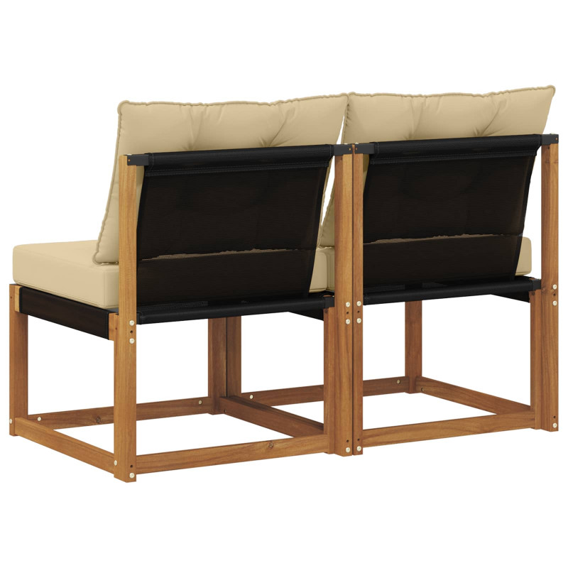 2 Sztuka Sofa środkowa na zewnątrz