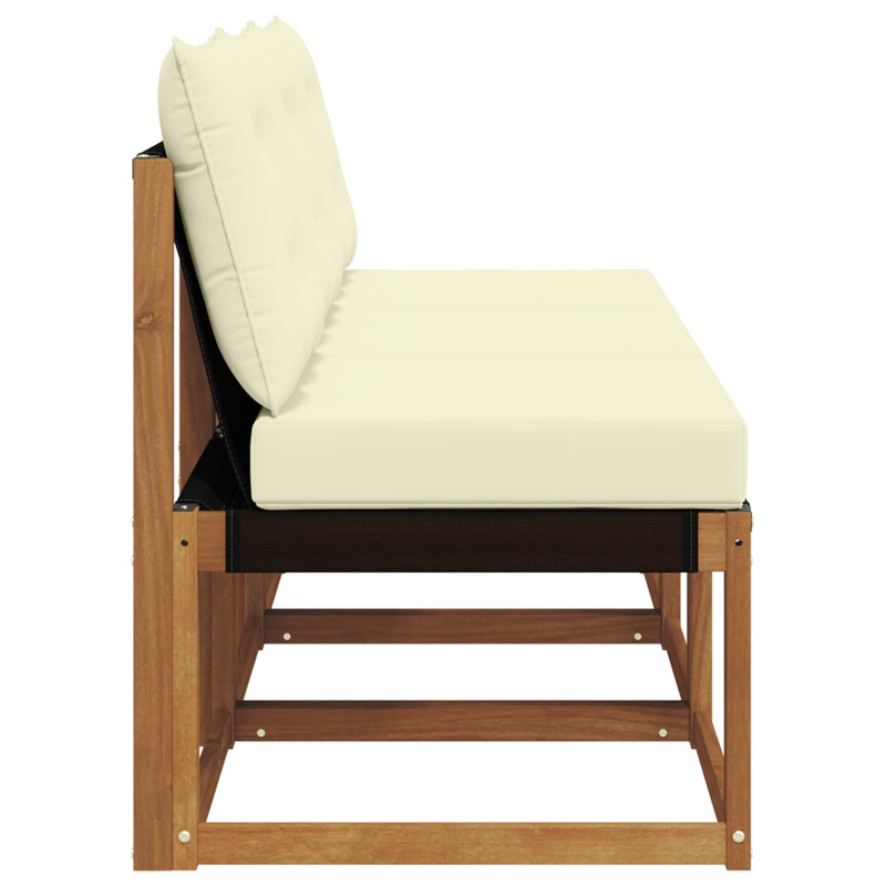 3 Sztuka Sofa środkowa na zewnątrz