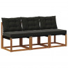 3 Sztuka Sofa środkowa na zewnątrz