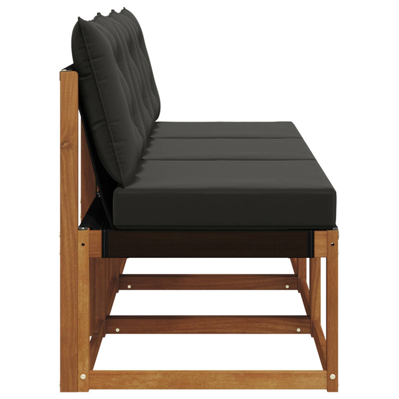 3 Sztuka Sofa środkowa na zewnątrz