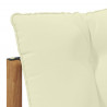 Modułowa sofa na zewnątrz z poduszką 3 Sztuka Naturalny