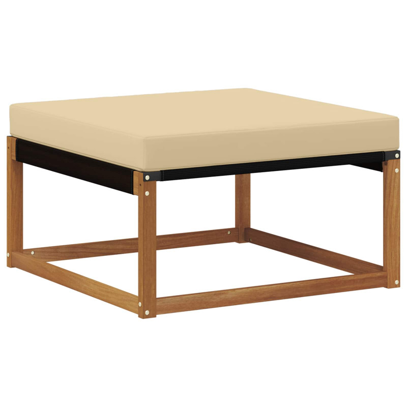 Outdoor Hocker Lite Drewno Akacji Naturalny