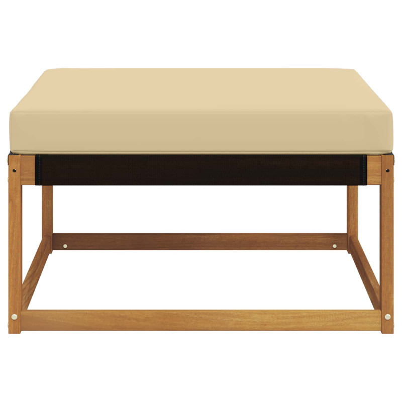 Outdoor Hocker Lite Drewno Akacji Naturalny